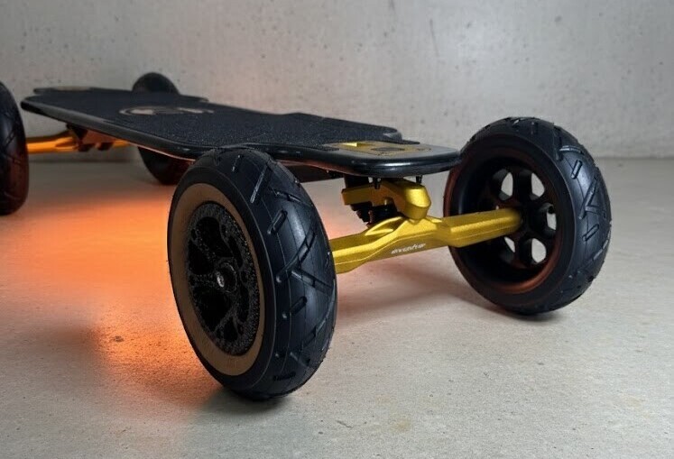 AT 7-inch Tan Wall Tires