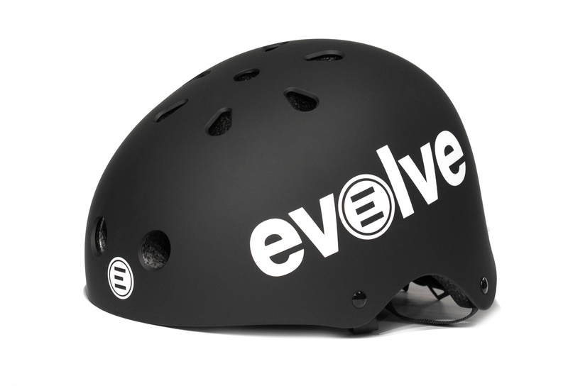Evolve olive helmet profile