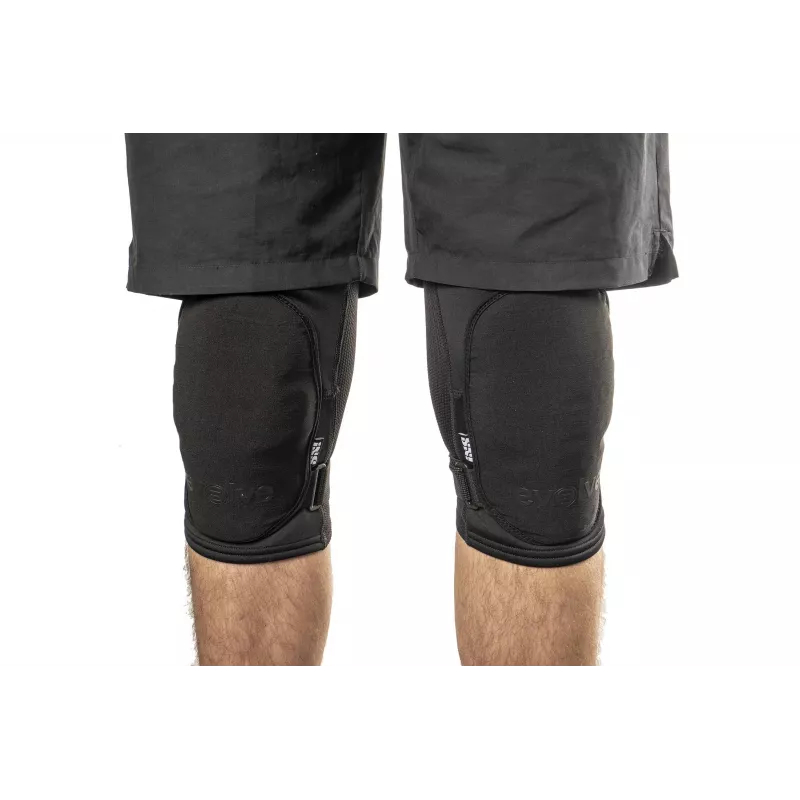 iXS knee pads worn